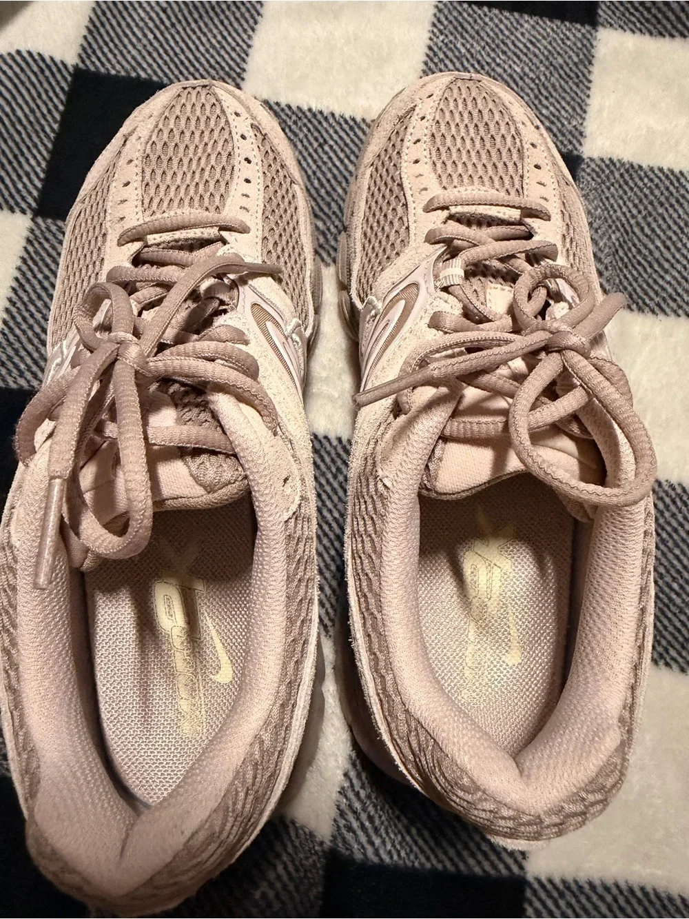 Women’s Pink-Tone Mesh NIKE Sneakers